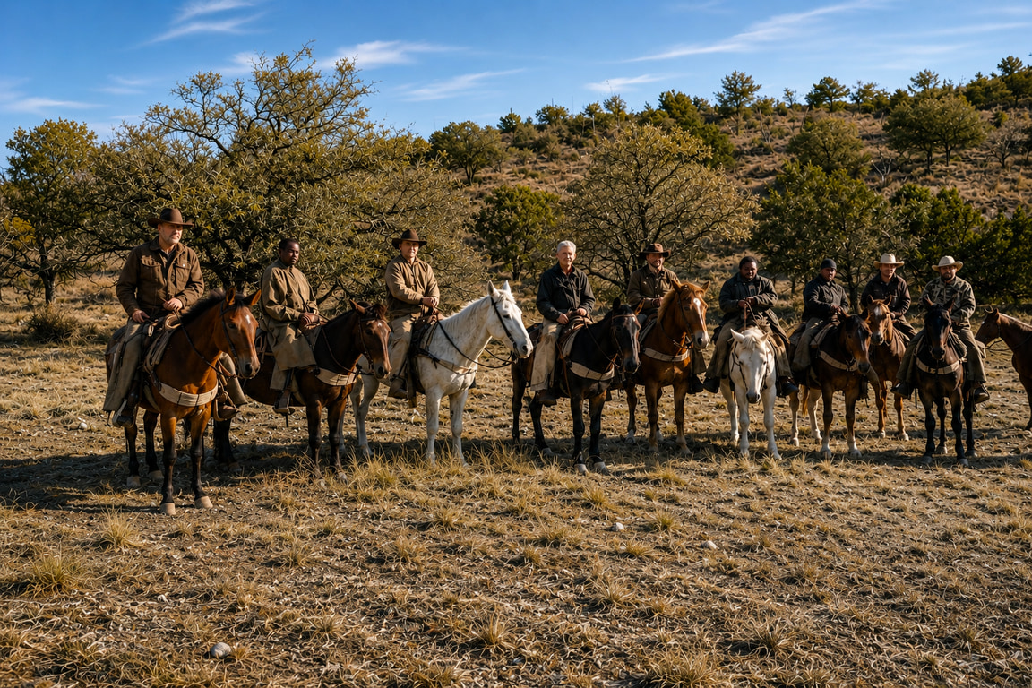 Ranchers at the Malpai Borderlands.